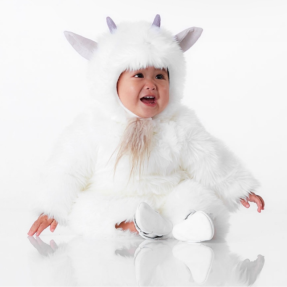 Pottery Barn toddler woodland goat costume